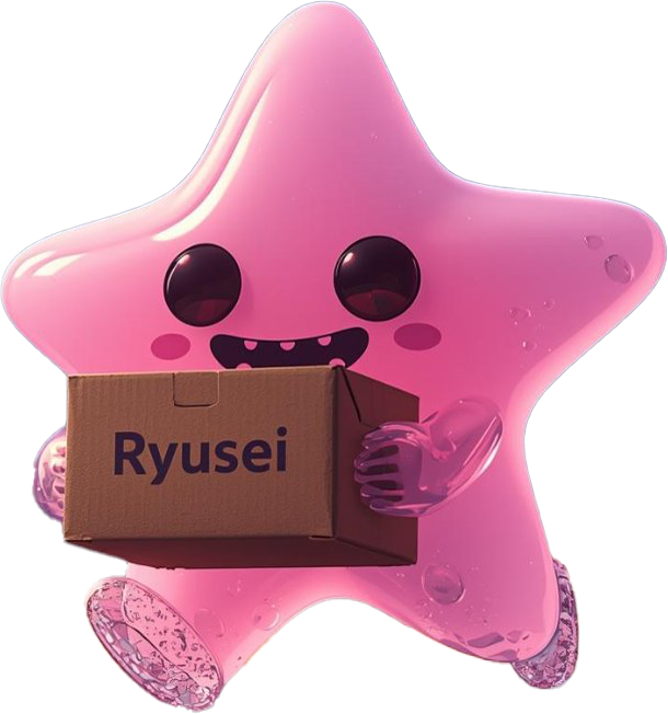 ピンクの星